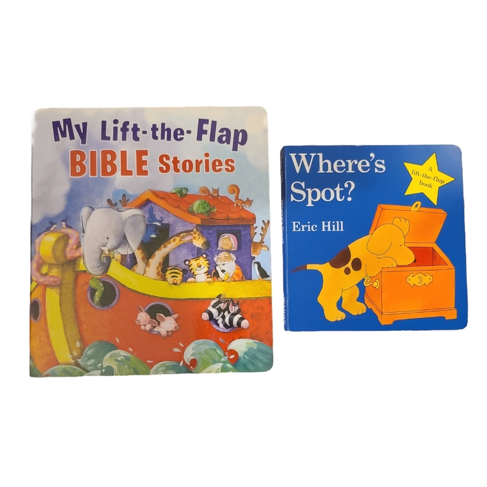 **3 sets/$18**NEW Children's Lift the Flap Books Lot of 2